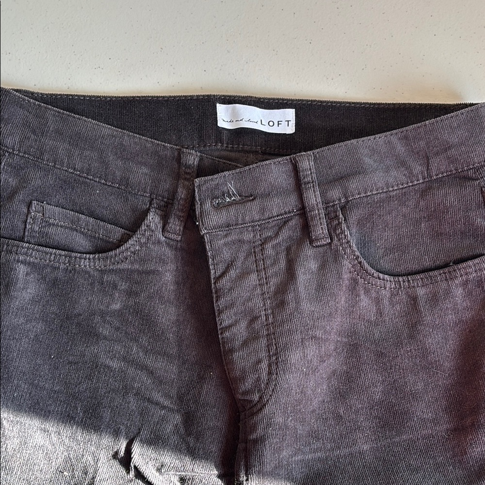 LOFT Women's Grey Cords
